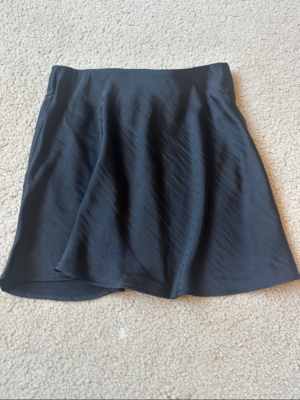 NWT a new day Black A-Line Mini Skirt size S